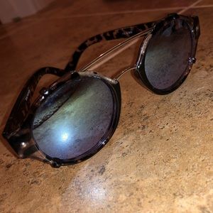 Quay Australia blue and black sunglasses